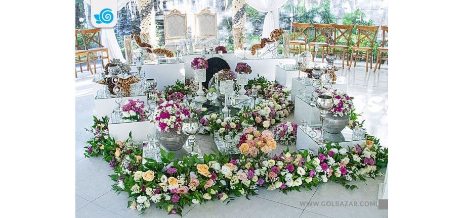 گل برای سفره عقد