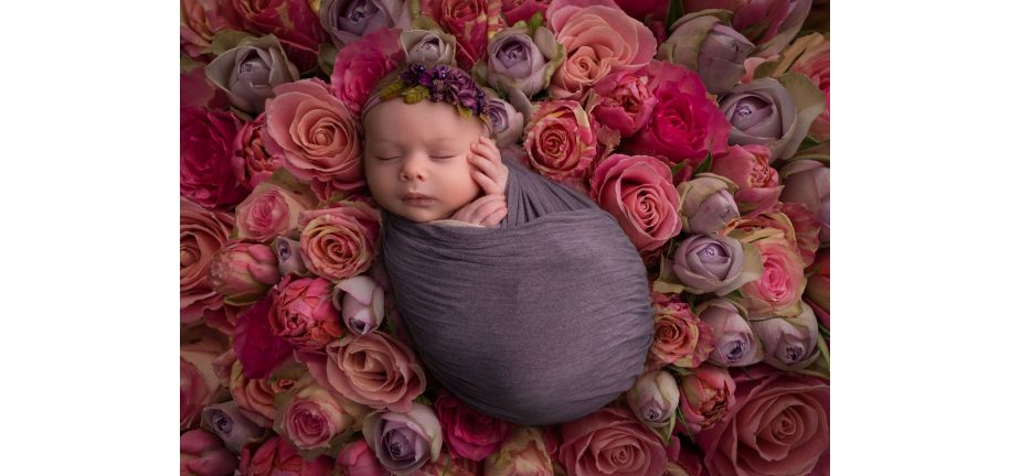 گل برای تولد نوزاد