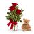 خرید هدیه عروسک و گل رز در فکر تو ارسال به مجارستان