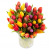 ارسال دسته گل لاله های رنگی به فرانسه | گل بازار
