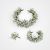 تاج و دستبند گل عروس سیندرلا