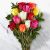 ارسال دسته گل رز های رنگی به آمریکا