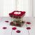 Red and White Rose Box