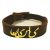 Send Leather Bracelet and Gold Words of Name to Iran