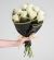 Bouquet of 11 White Roses