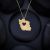 Send Gold Heart Necklace to Canada and USA 