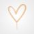 Heart-shaped Topper