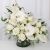 Hilda Roses and Orchids Flower Vase 