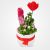 Hamila hyacinth and verdure vase
