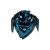 H silk scarf