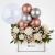 Rose Gold Flower and Balloon Box