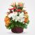 Tropical Flower Basket