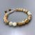 Oysters' stone bracelet