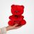 Tiny Red Teddy Bear